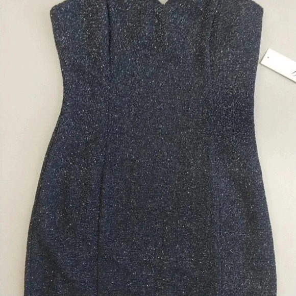 Eliza J Sparkle Sheath Strappy Cocktail Dress - Picture 5 of 7